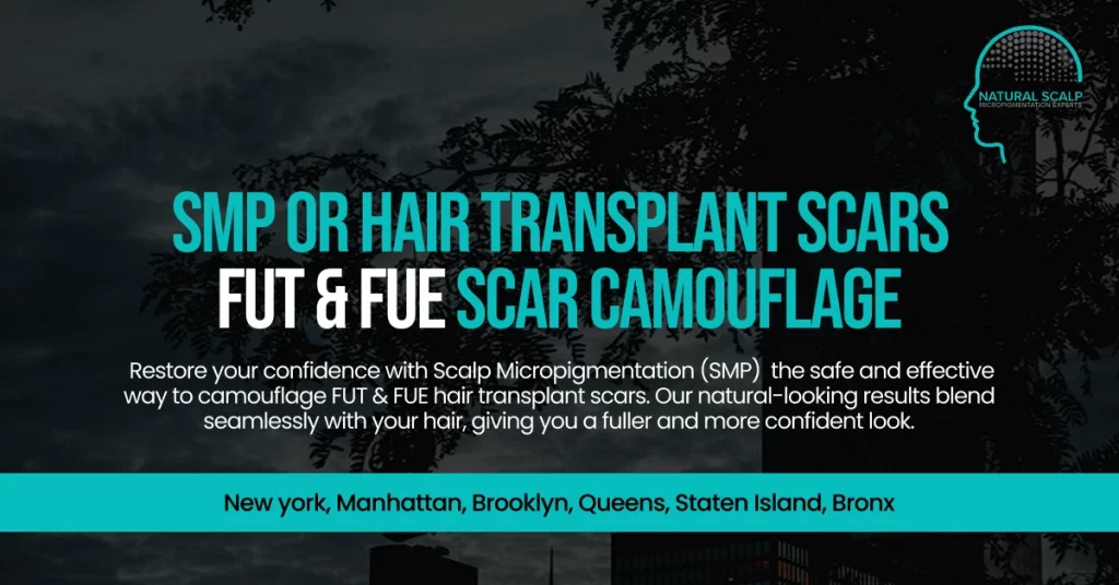 SMP or Hair Transplant Scars | FUT & FUE Scar Camouflage