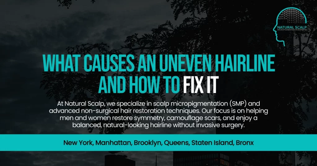 What Causes an Uneven Hairline and How to Fix It